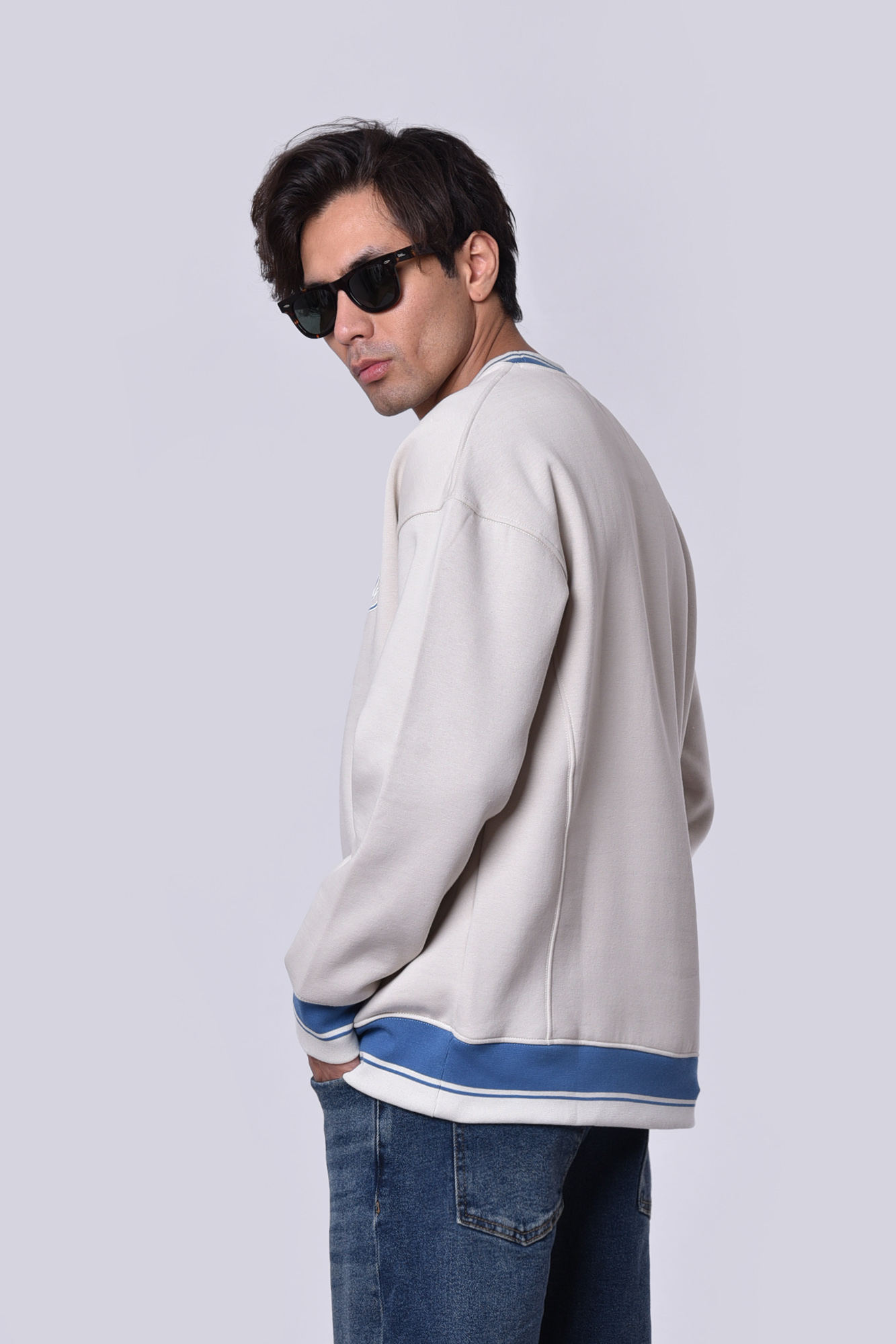 سوئیشرت یقه گرد چاپی