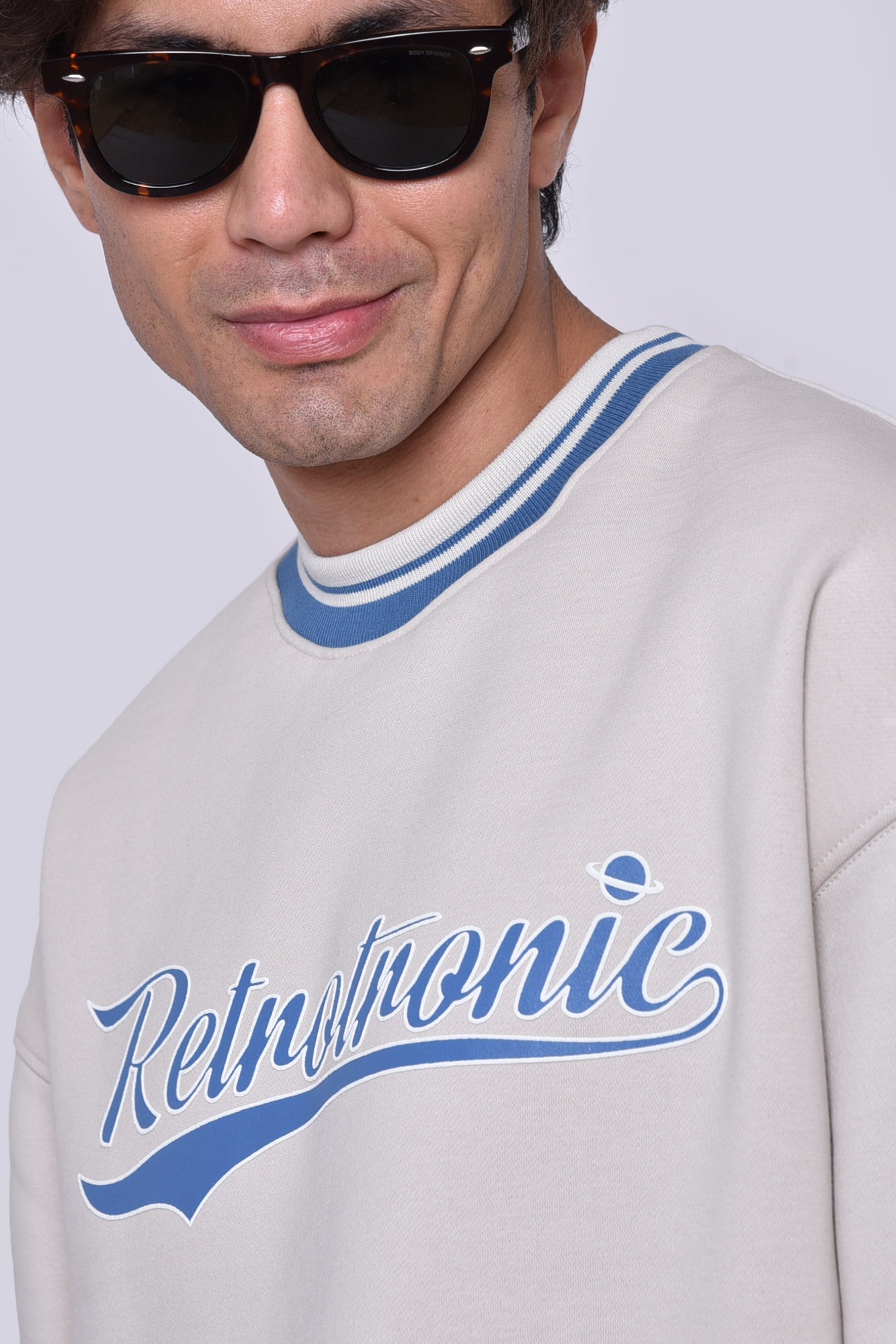 سوئیشرت یقه گرد چاپی