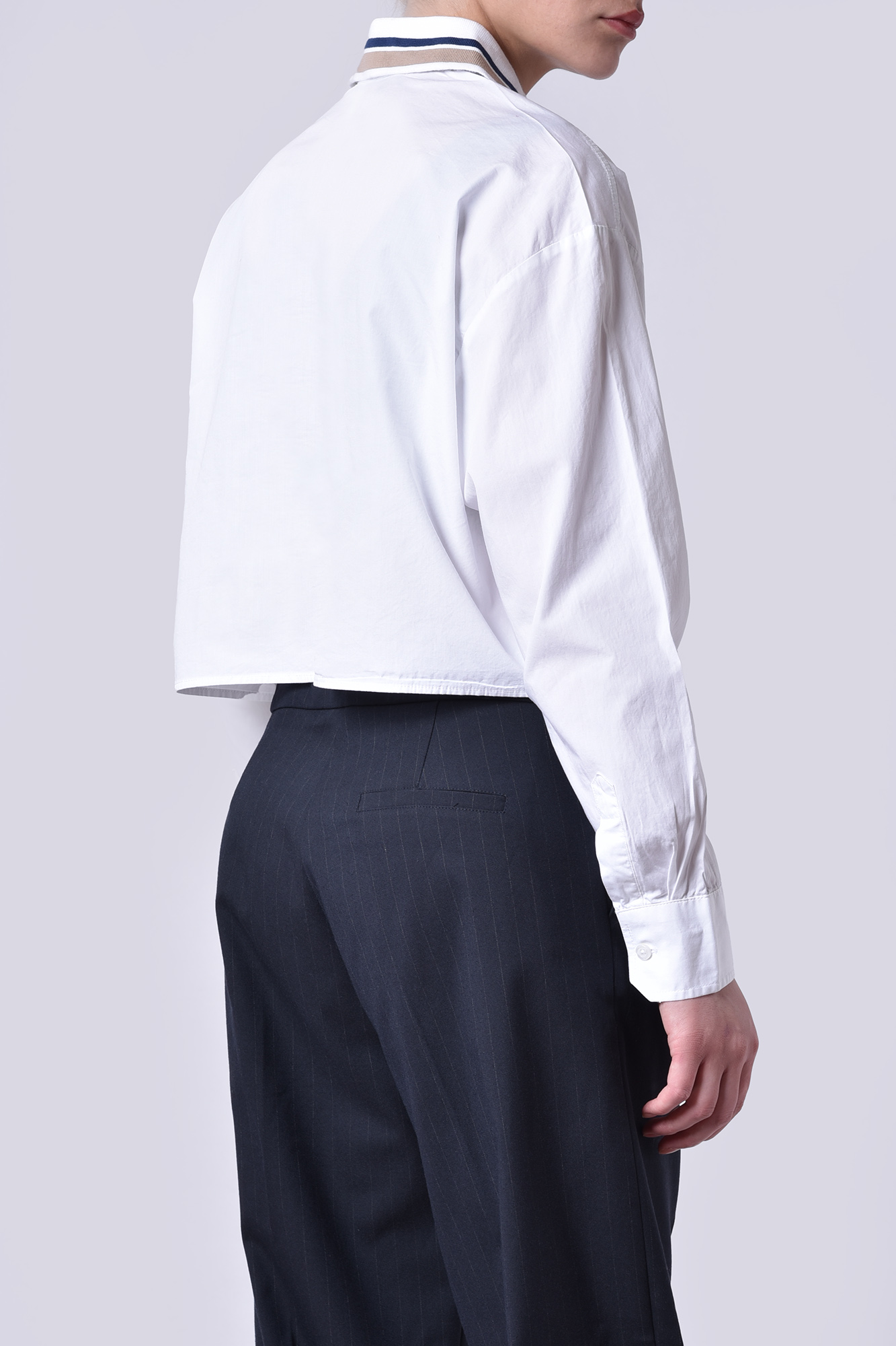 شومیز آستین بلند پوپلین