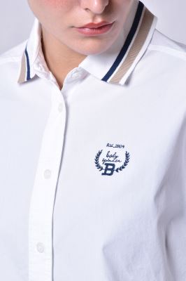 شومیز آستین بلند پوپلین