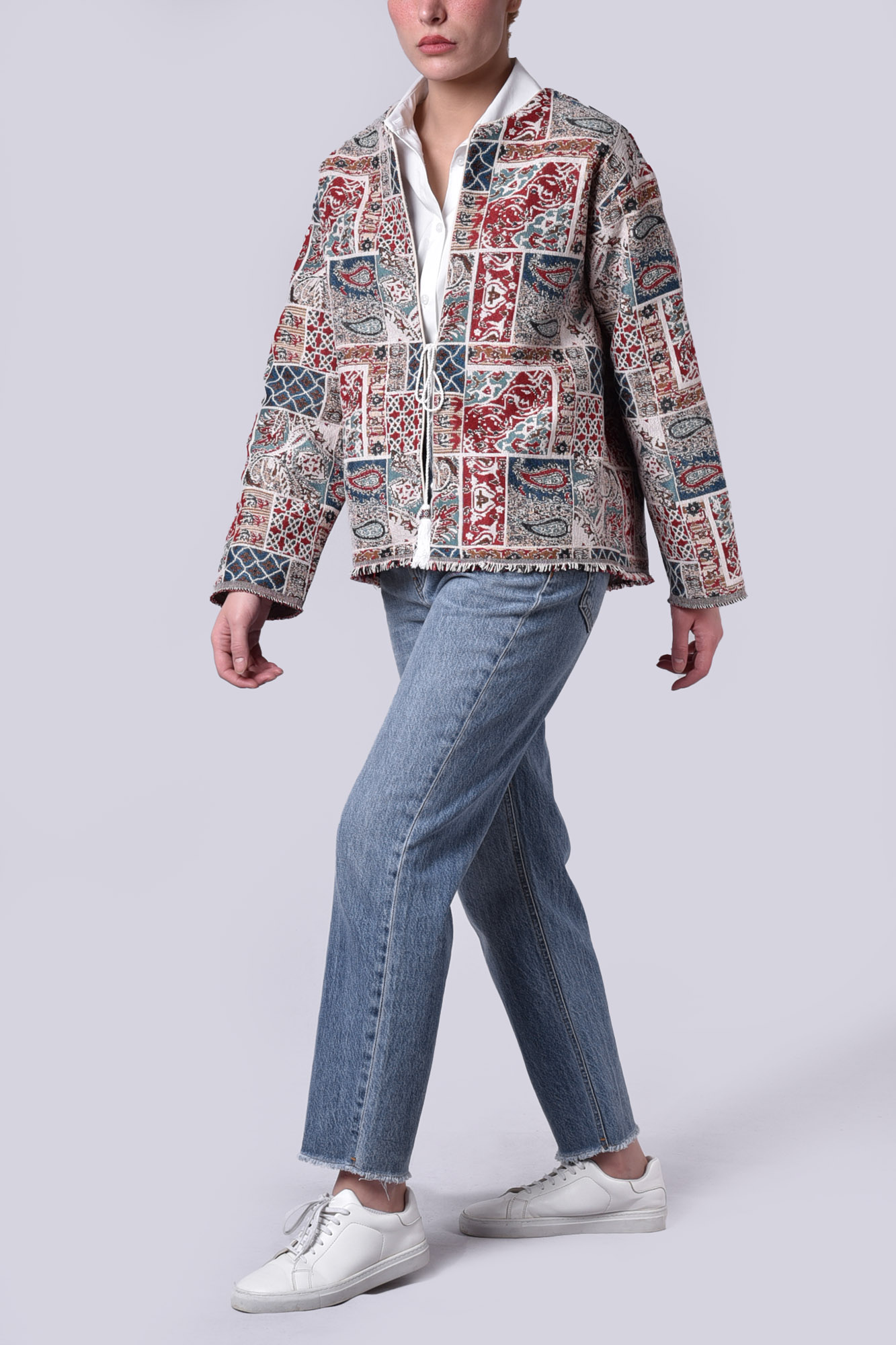 مانتو کوتاه طرحدار