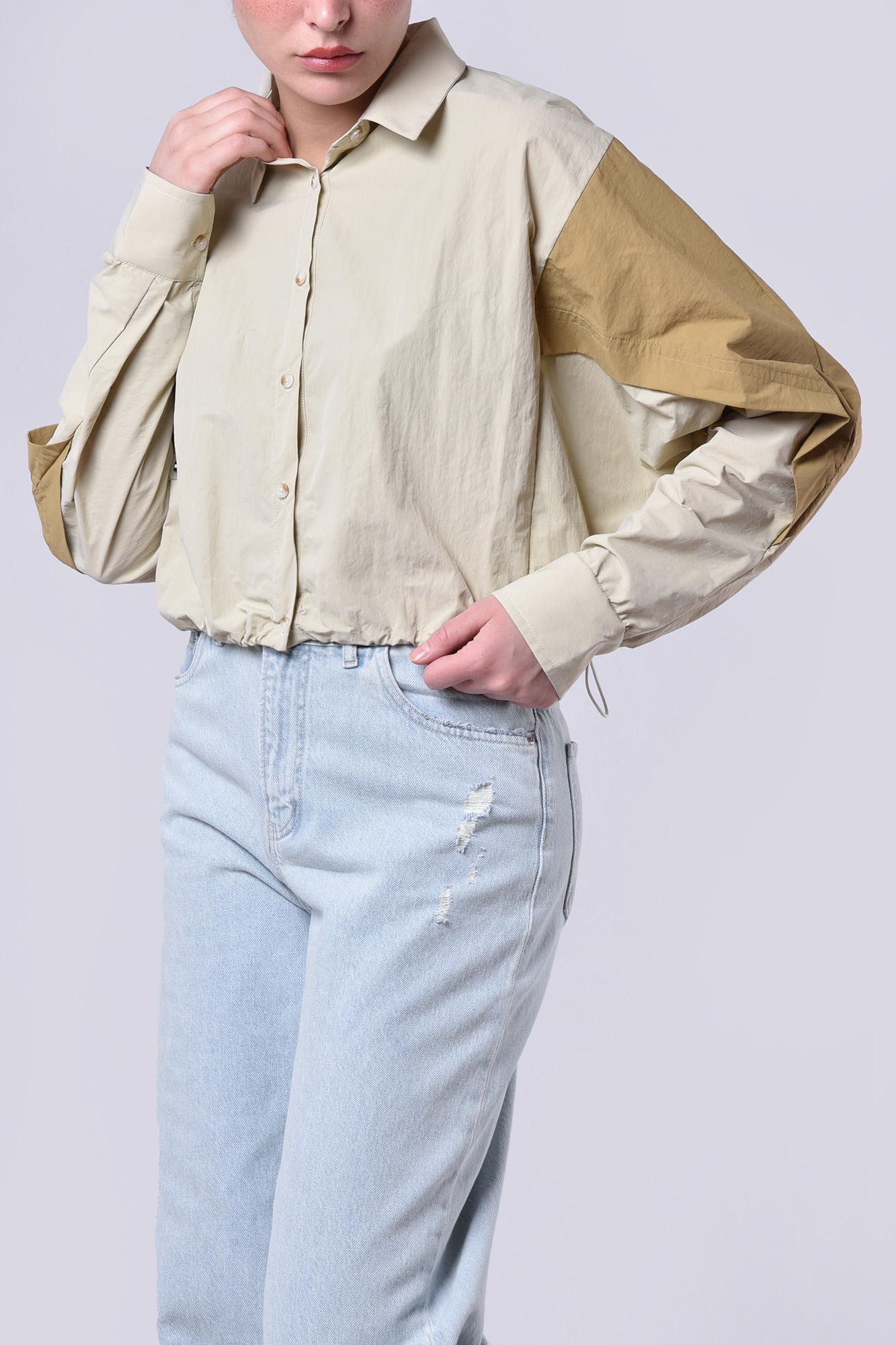 شومیز آستین بلند ساده