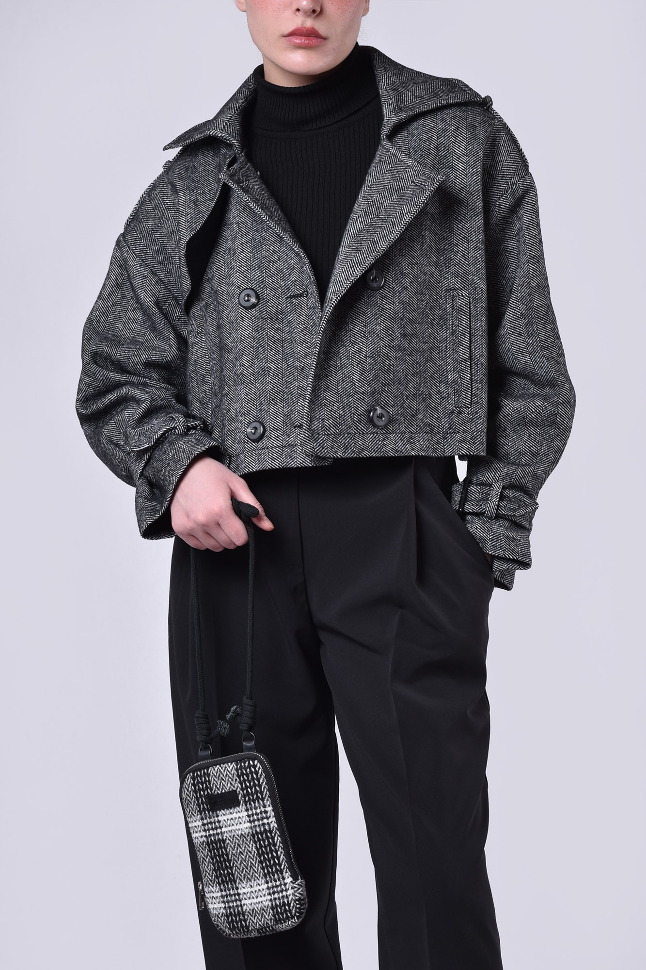 پالتو کوتاه پشمی