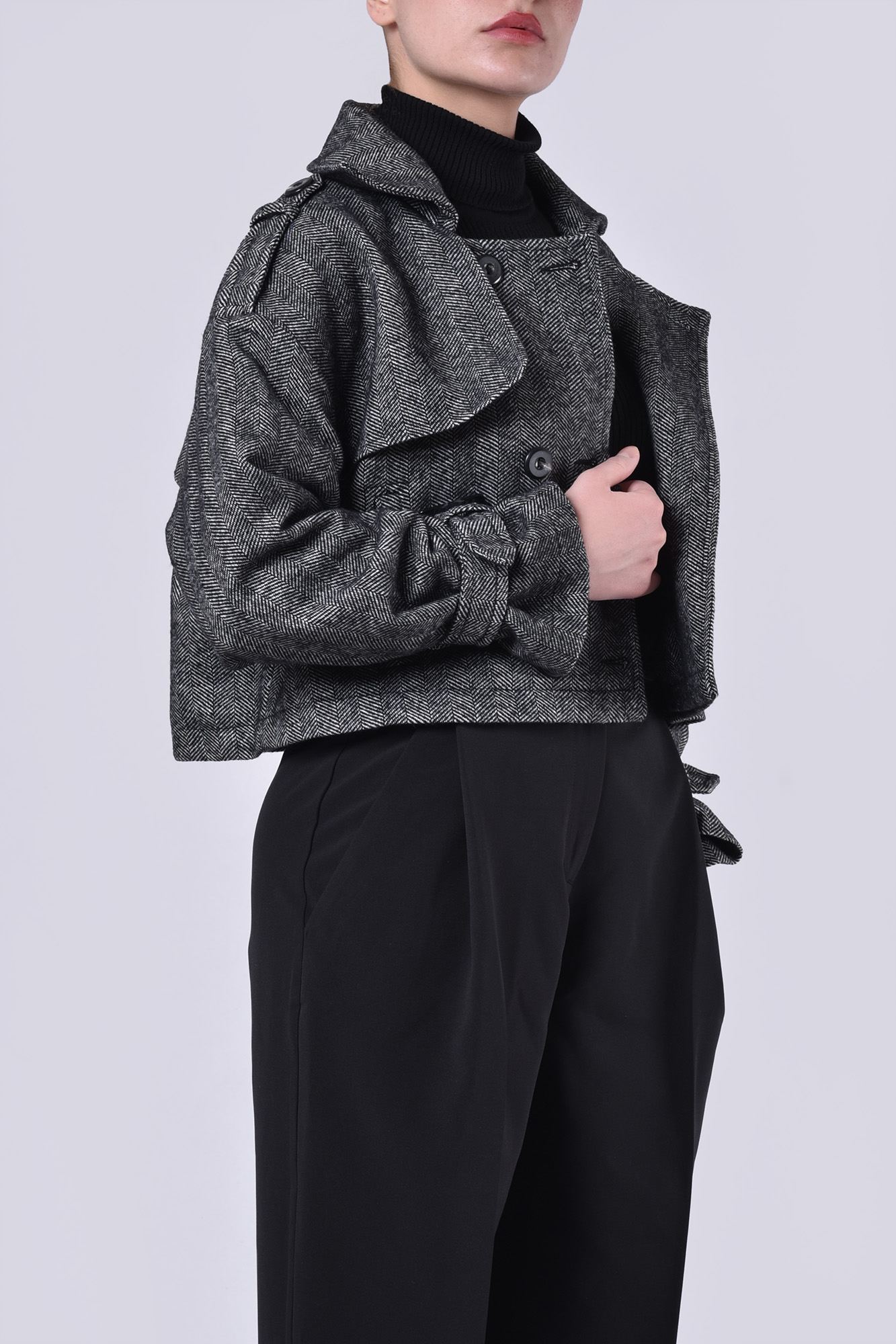 پالتو کوتاه پشمی