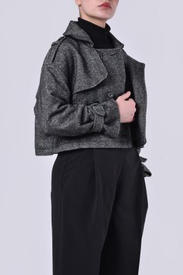 پالتو کوتاه پشمی