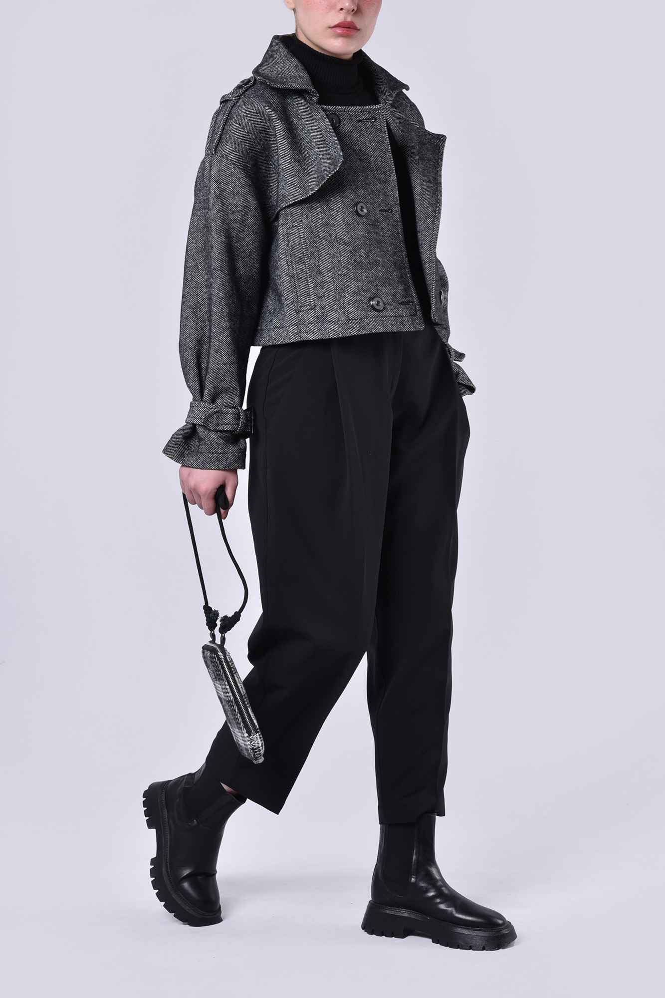 پالتو کوتاه پشمی