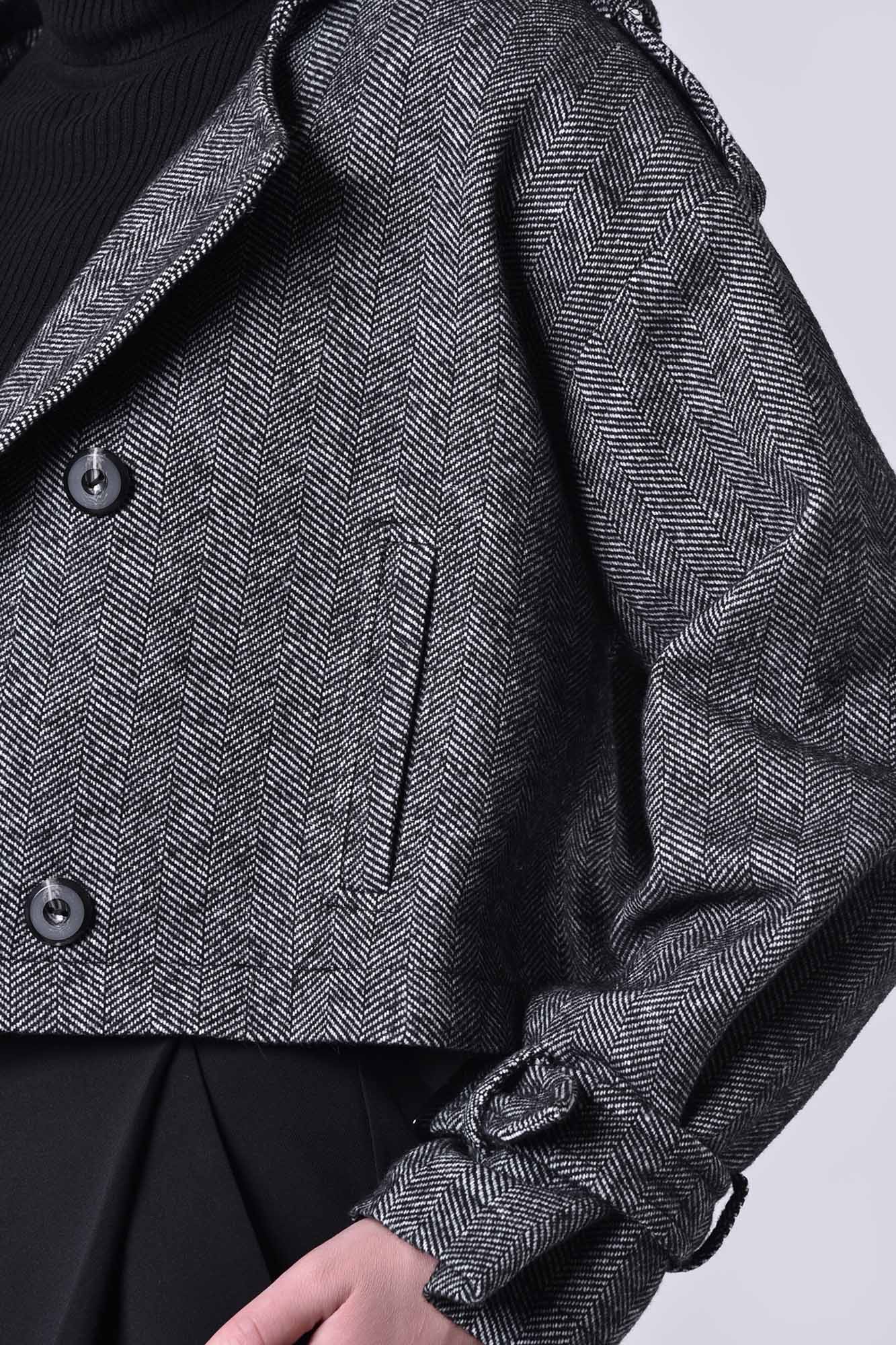 پالتو کوتاه پشمی