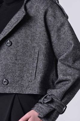 پالتو کوتاه پشمی