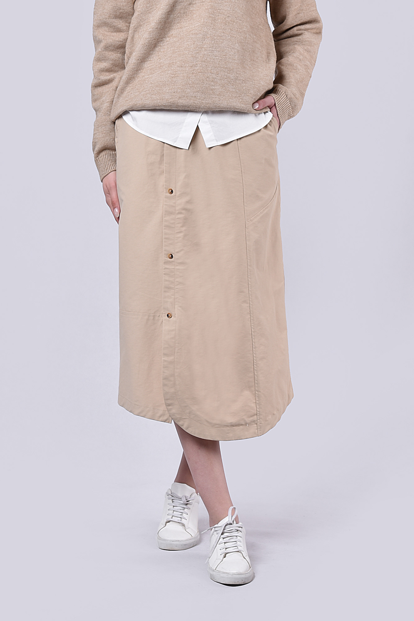 دامن بلند کتان