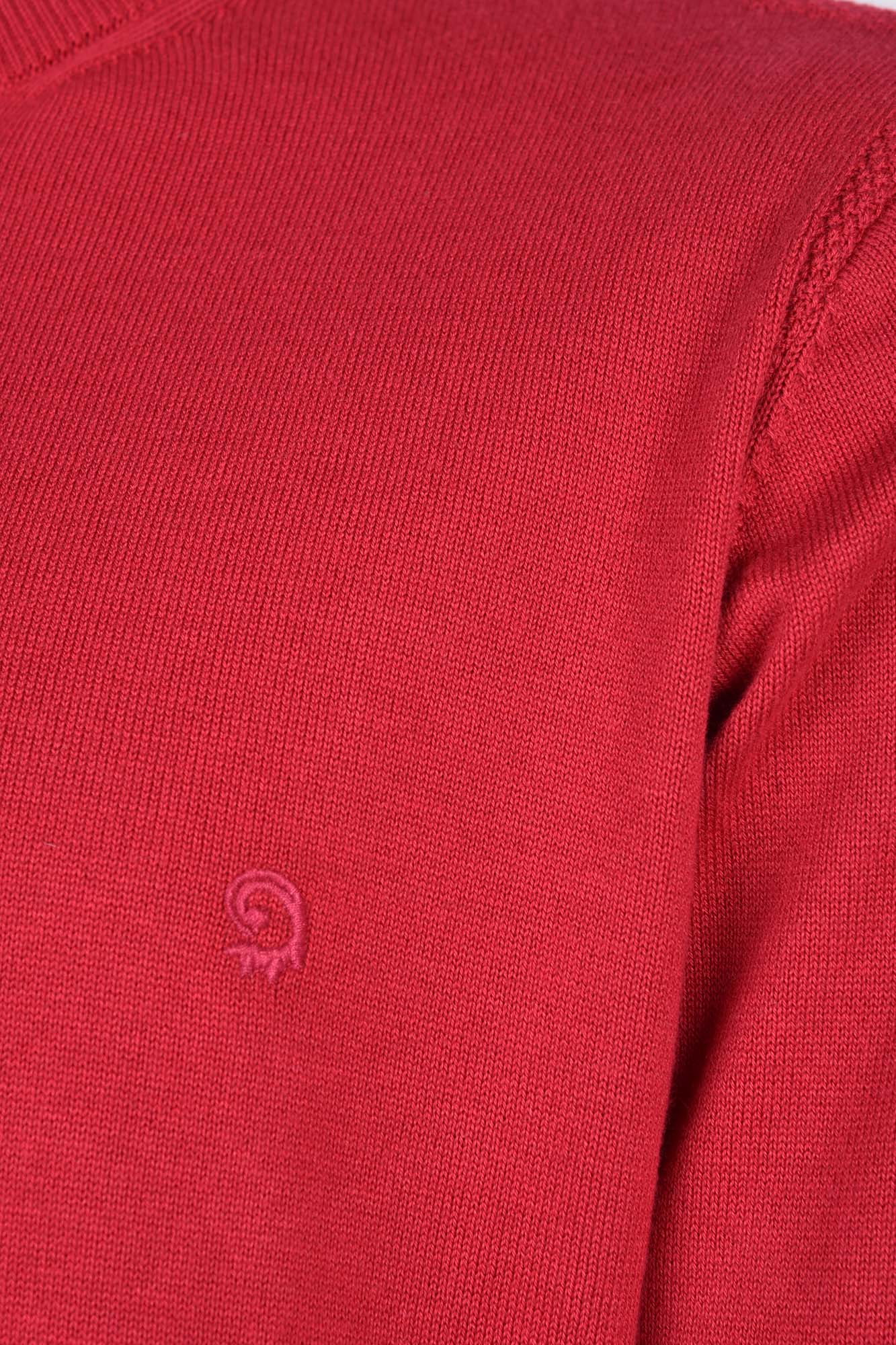 بافت یقه گرد ساده