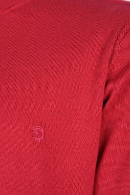 بافت یقه گرد ساده