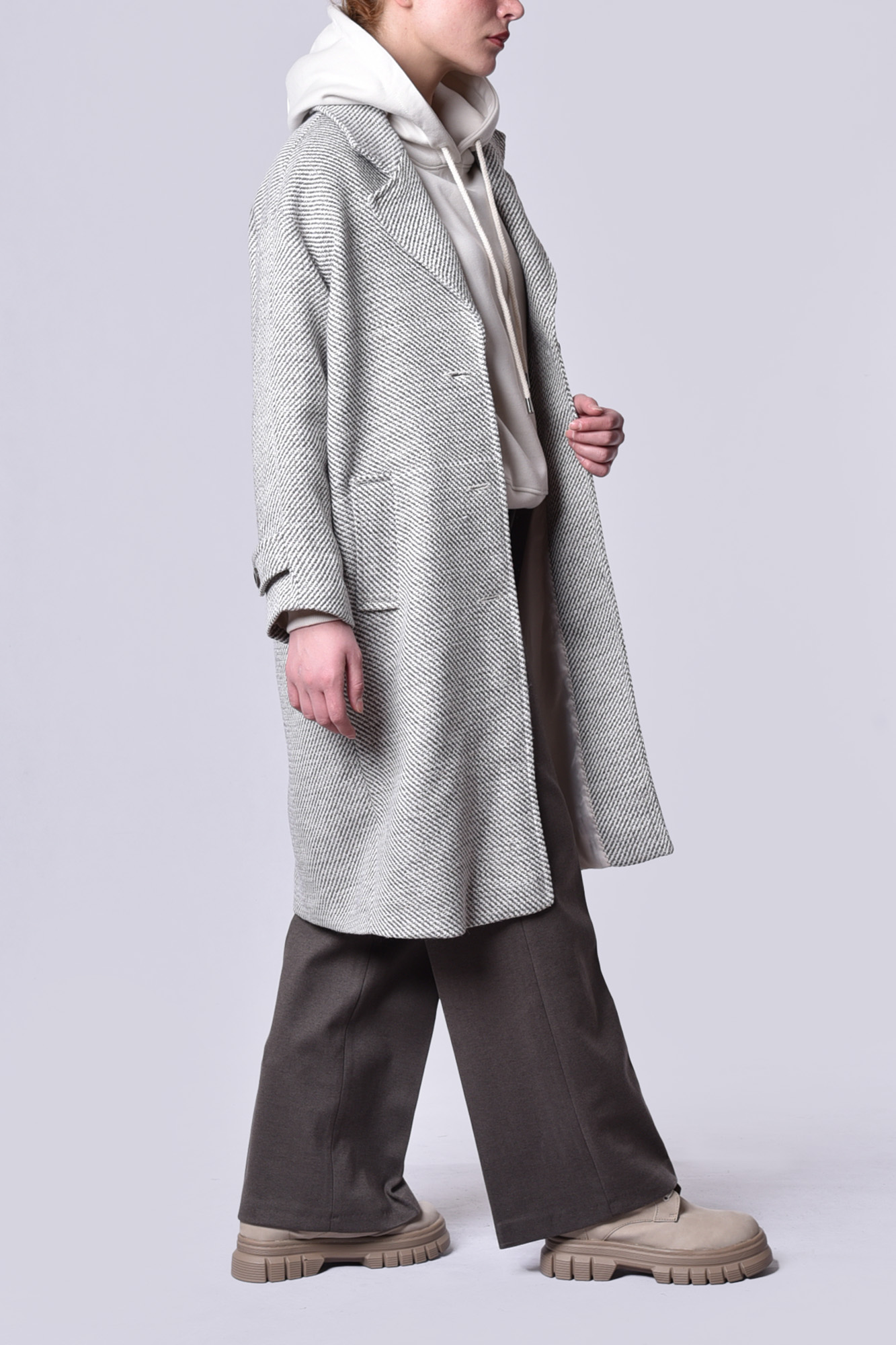 پالتو بلند پشمی