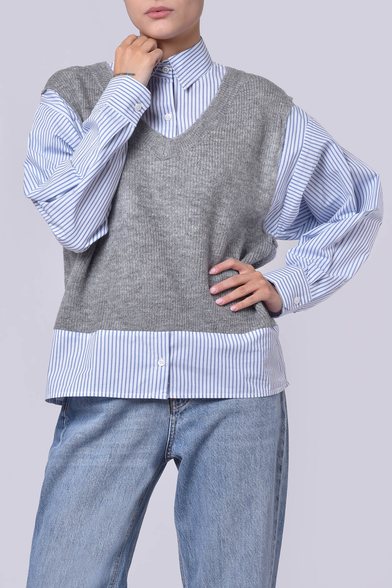 بافت راه راه زنانه