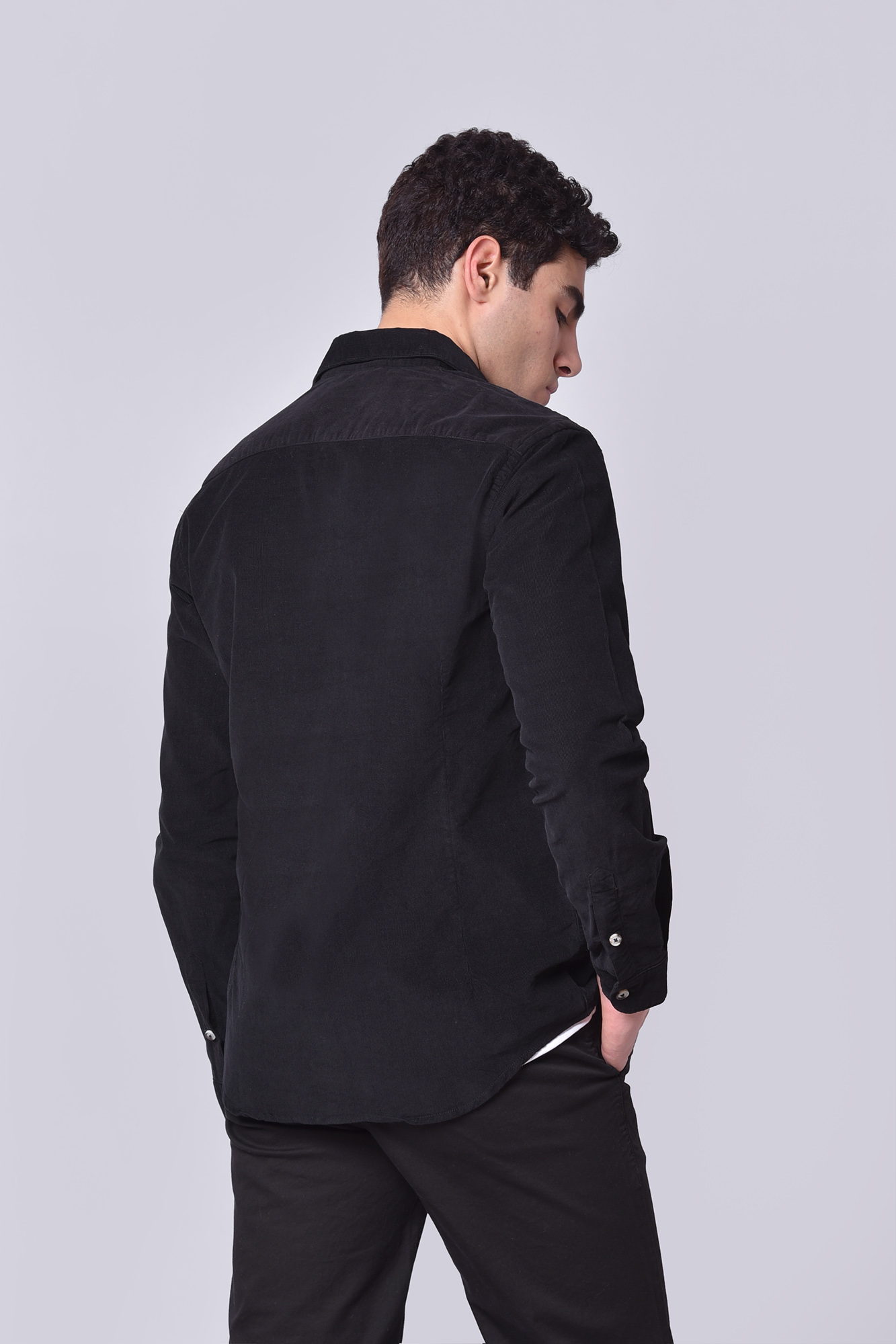 پیراهن آستین بلند مخمل