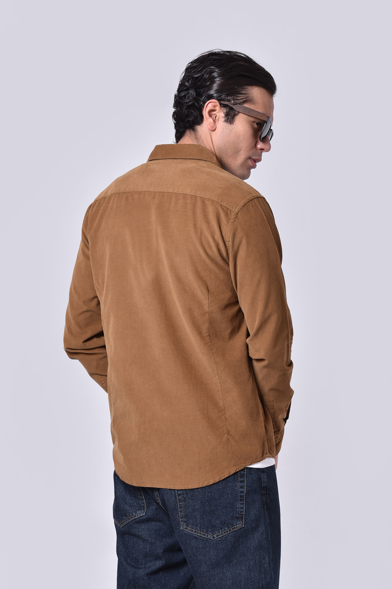 پیراهن آستین بلند مخمل