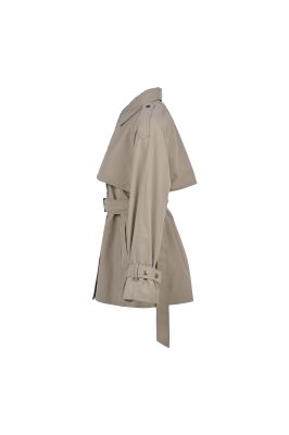 ترنچ کت کتان