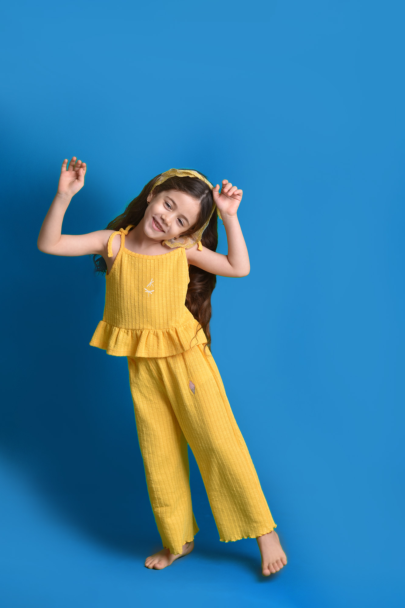 شلوار پارچه ای گلدوزی