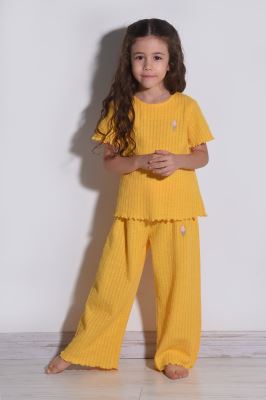 شلوار پارچه ای گلدوزی