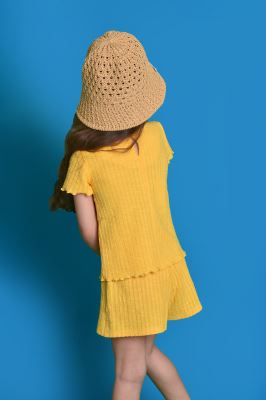 بلوز آستین کوتاه گلدوزی