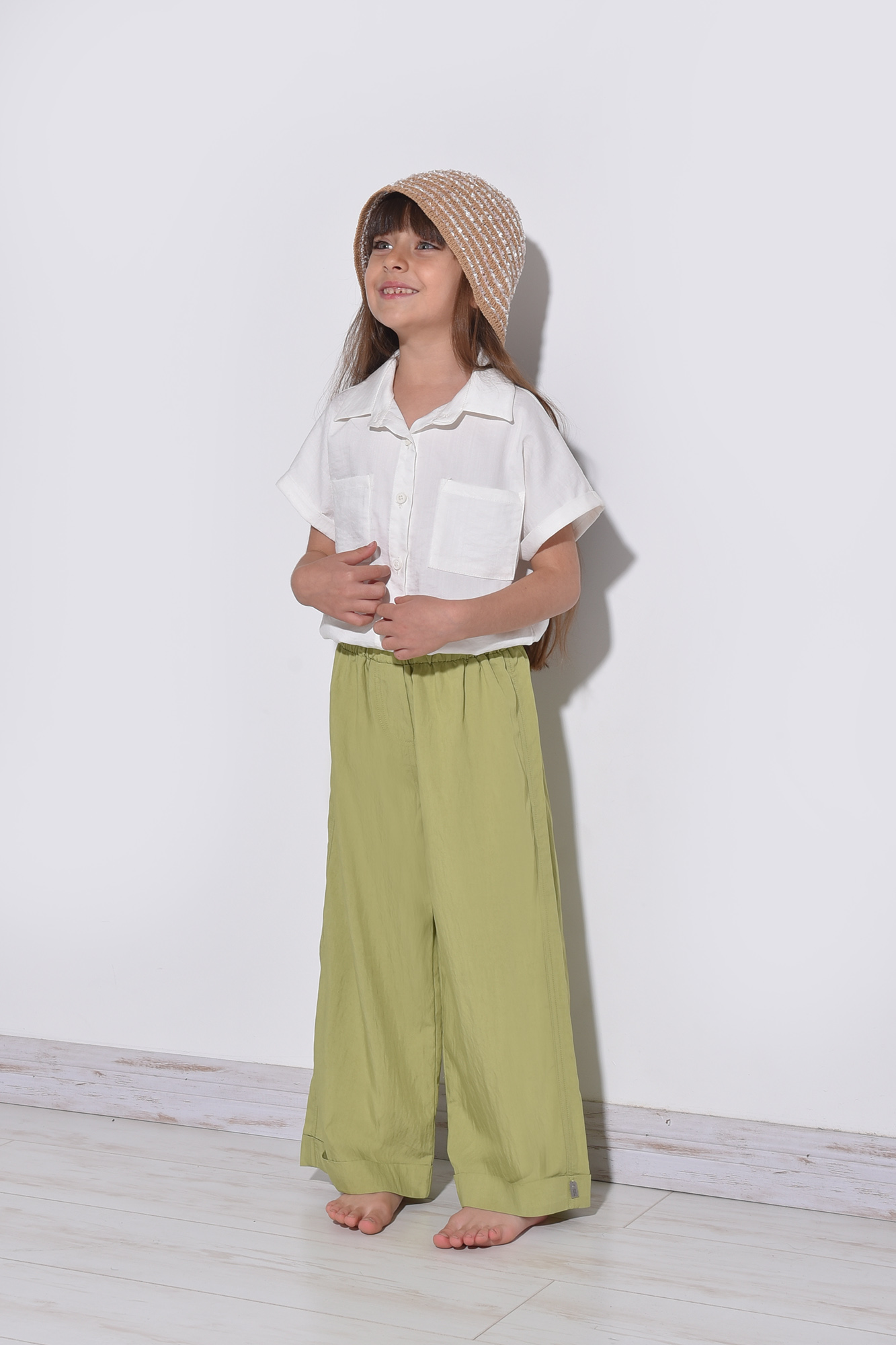 شلوار پارچه ای ساده