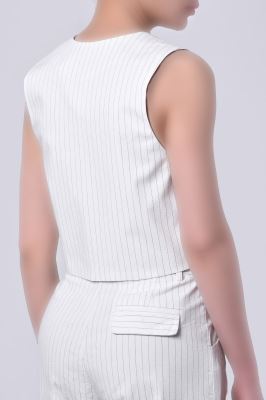 وست کوتاه لینن