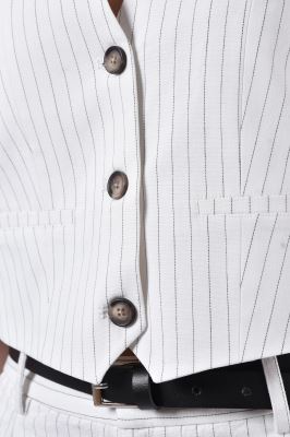 وست کوتاه لینن