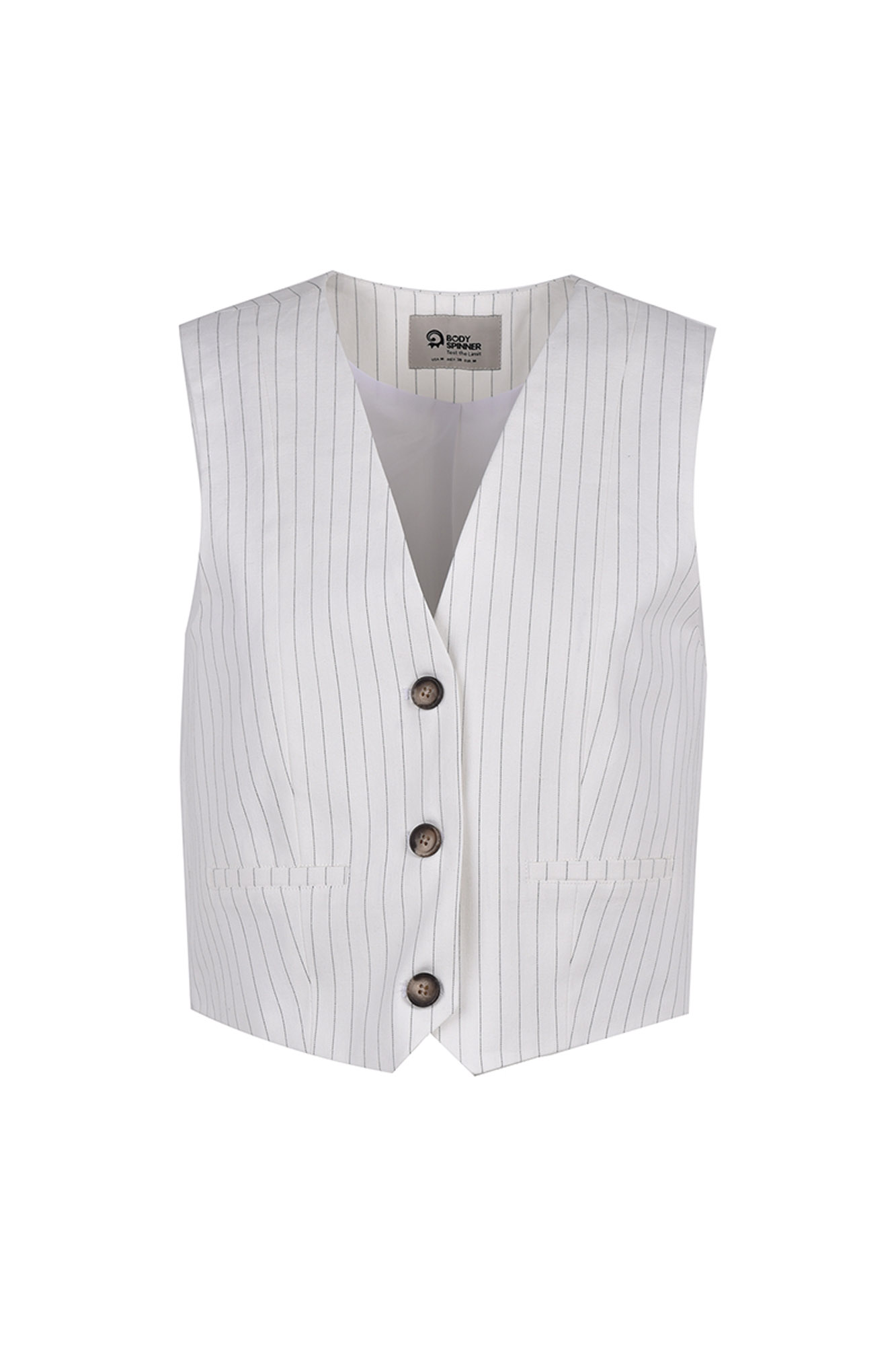 وست کوتاه لینن