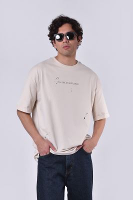 تیشرت آستین کوتاه چاپی