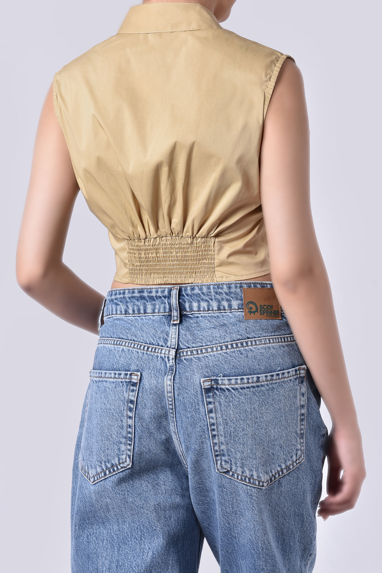 تاپ پیراهنی ساده