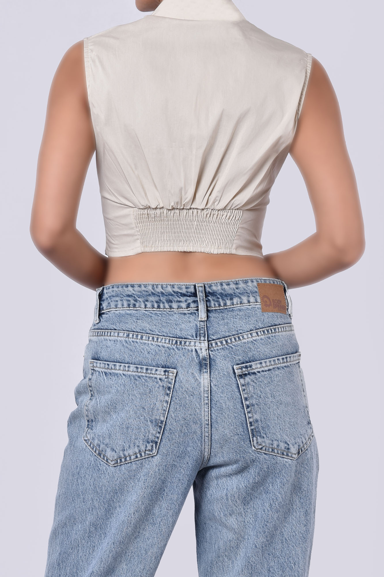 تاپ پیراهنی ساده