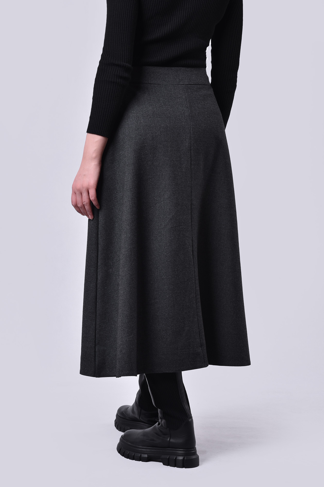 دامن بلند پشمی