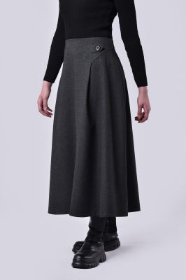 دامن بلند پشمی