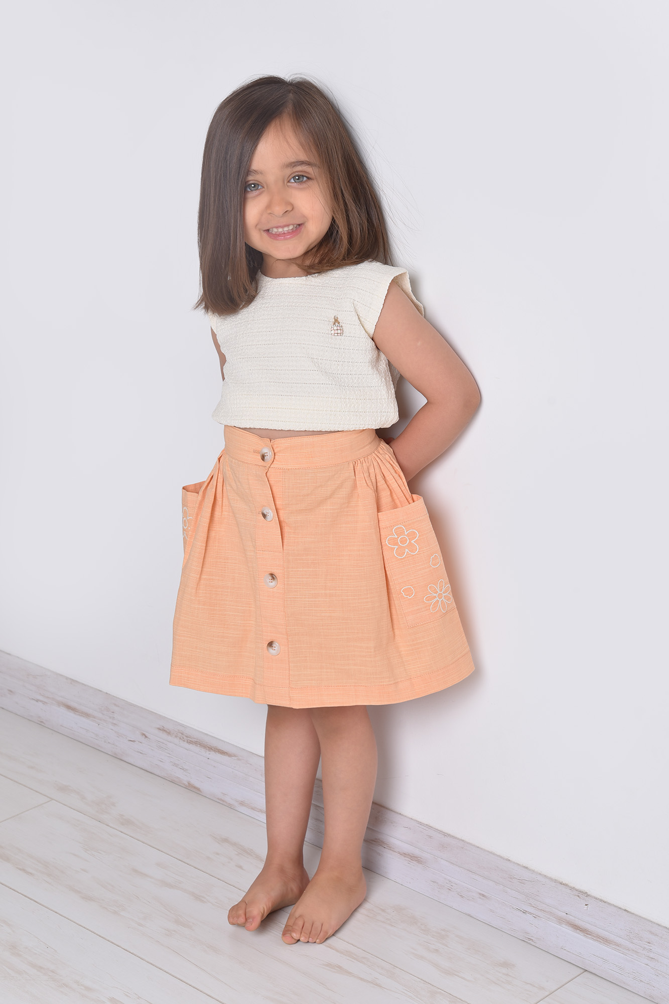 تاپ پیراهنی ساده