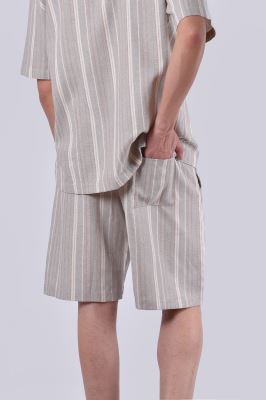 شلوارک پارچه ای راه راه