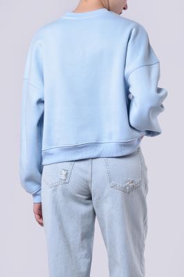 سوئیشرت یقه گرد چاپی