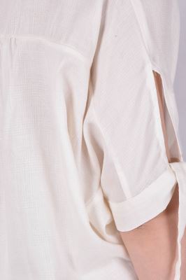 بلوز آستین کوتاه ساده