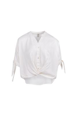 بلوز آستین کوتاه ساده