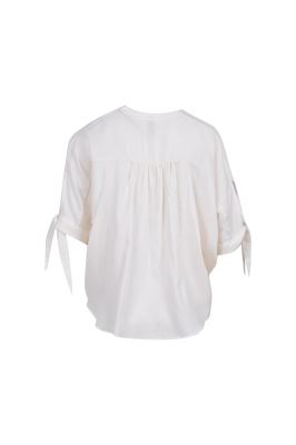 بلوز آستین کوتاه ساده