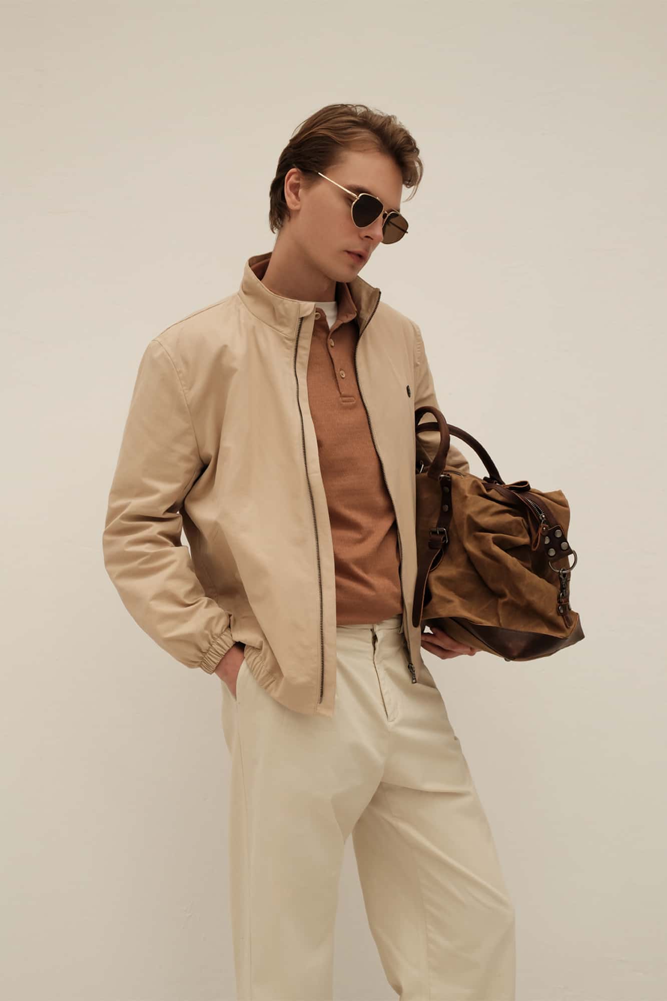 پولوشرت آستین کوتاه ساده