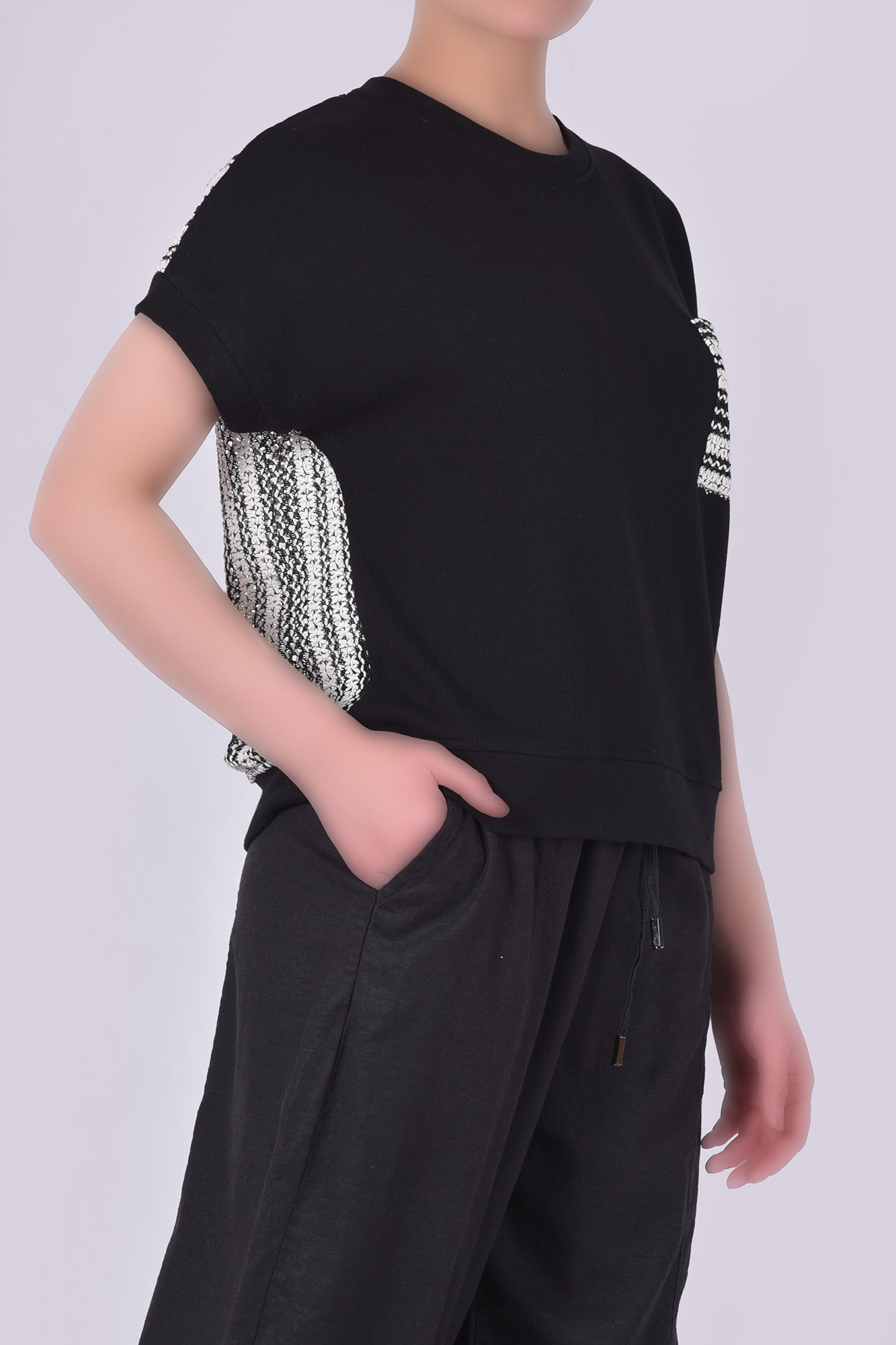 تیشرت آستین کوتاه ساده