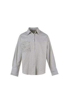 شومیز آستین بلند راه راه