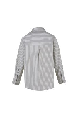 شومیز آستین بلند راه راه