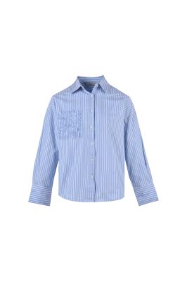 شومیز آستین بلند راه راه