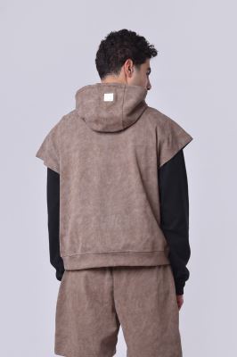 هودی آستین حلقه ای طرحدار