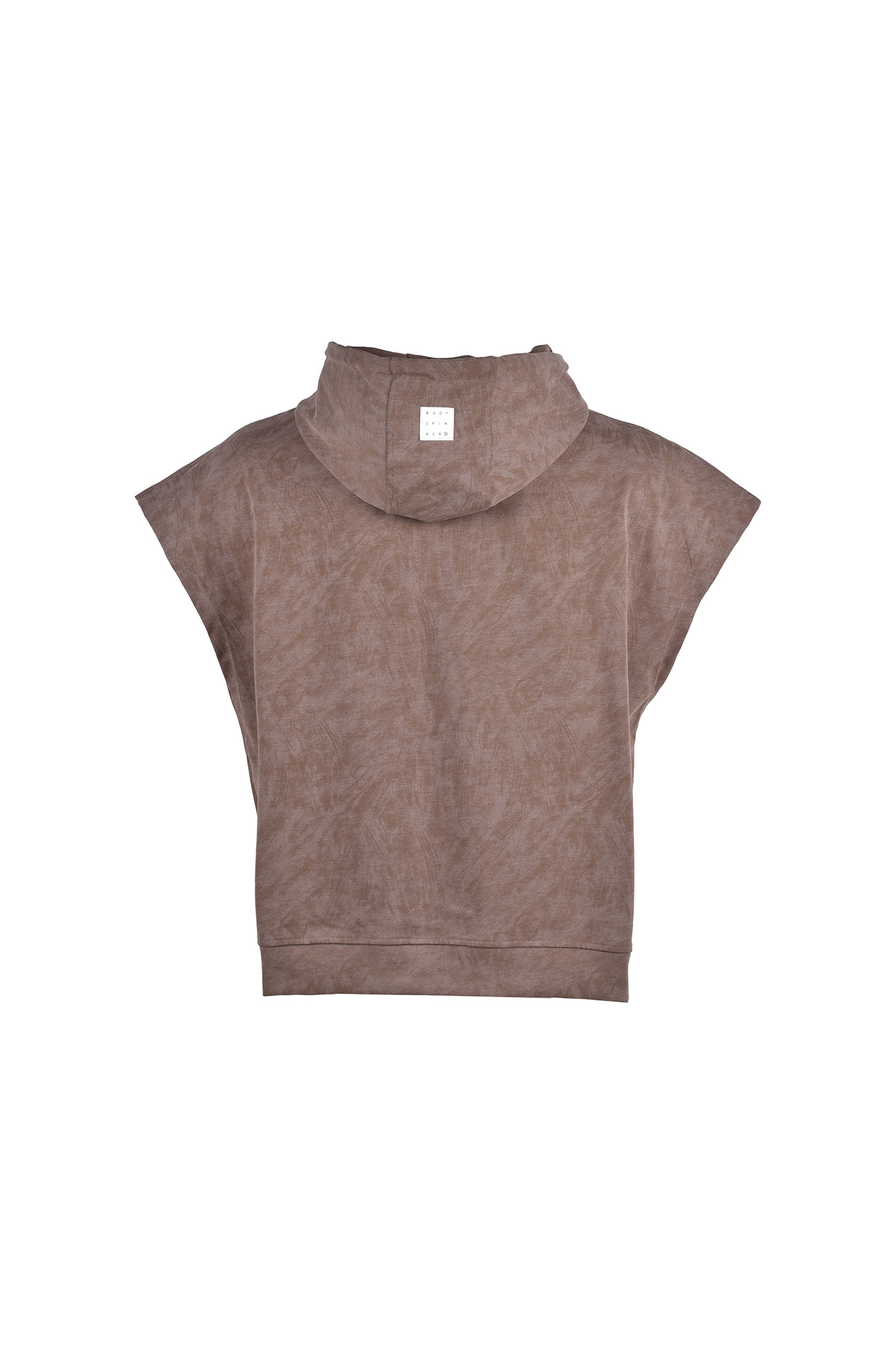 هودی آستین حلقه ای طرحدار