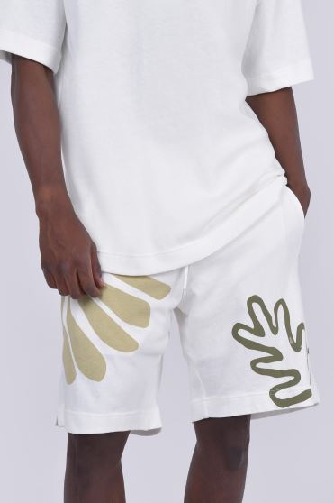 شلوارک تریکو چاپی