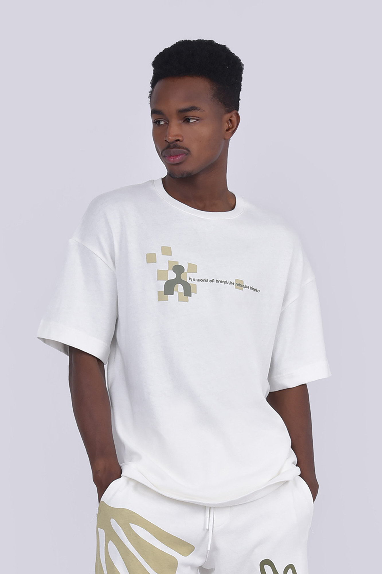 تیشرت آستین کوتاه چاپی