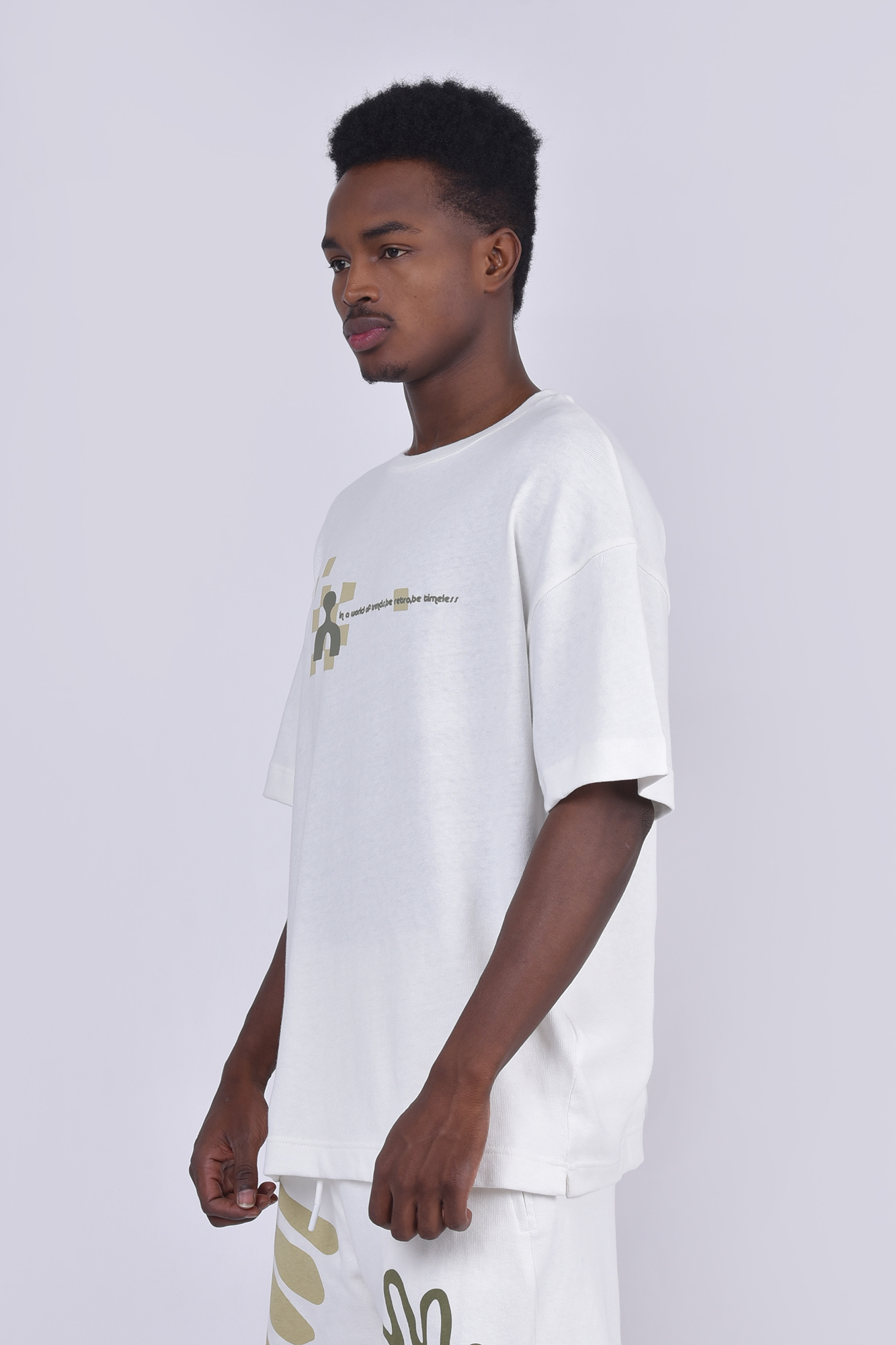 تیشرت آستین کوتاه چاپی