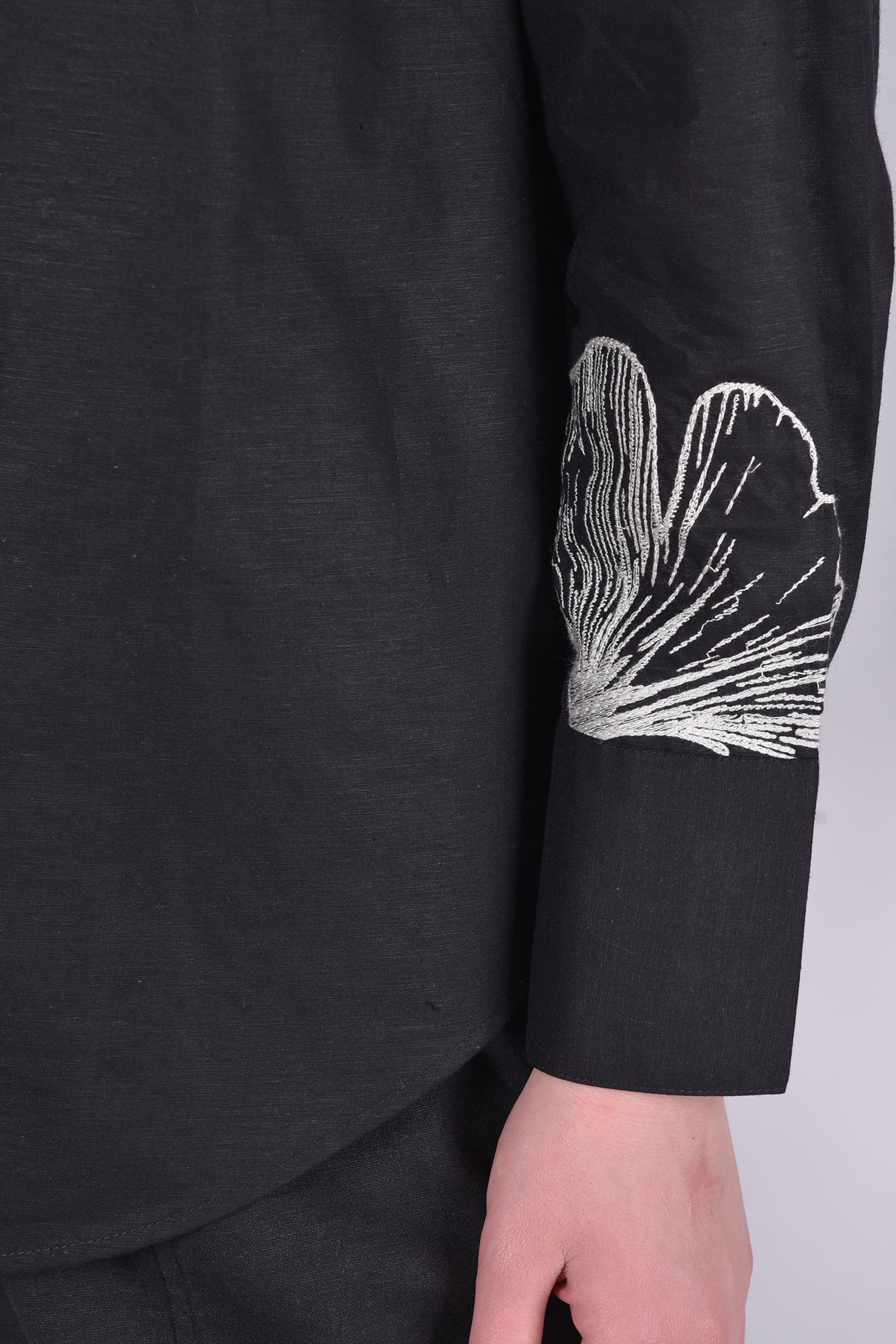 شومیز آستین بلند گلدوزی