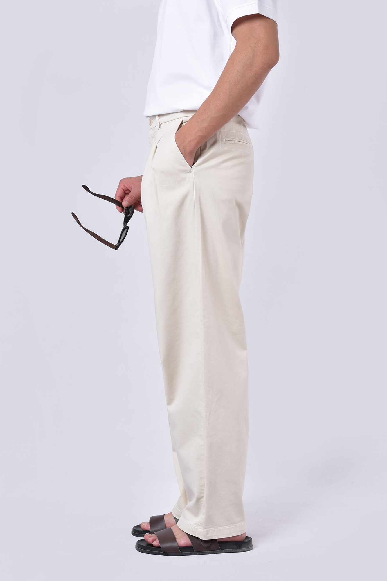 شلوار کتان ساده